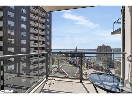 709-111 Worsley Street, Barrie, ON - Outdoor With Balcony With View With Exterior