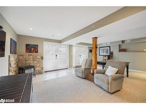 31 Pavillion Road, Dunsford, ON - Indoor With Fireplace