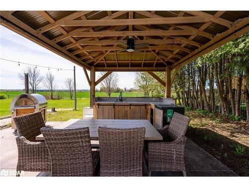 2795 County Rd 92 Road, Springwater, ON - Outdoor With Deck Patio Veranda With Exterior