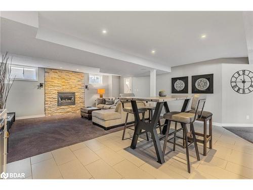 16 Spencer Drive, Barrie, ON - Indoor With Fireplace