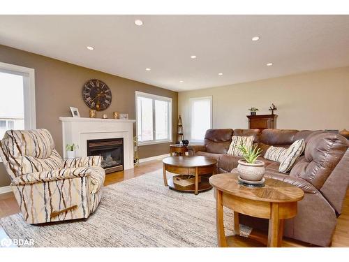 167 Crompton Drive, Barrie, ON - Indoor Photo Showing Living Room With Fireplace