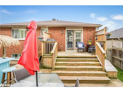 112 Crompton Drive, Barrie, ON - Outdoor With Deck Patio Veranda With Exterior