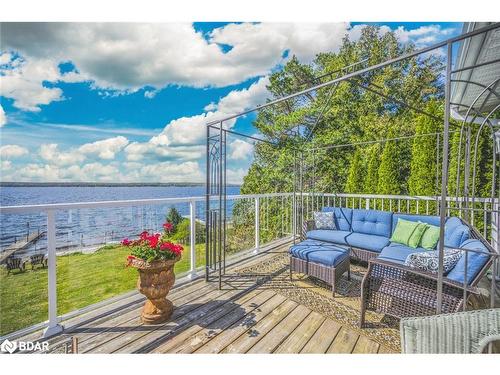 30 Georgian Lane, Tay, ON - Outdoor With Body Of Water With Deck Patio Veranda With View