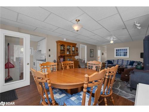 2200 South Orr Lake Rd Road, Springwater, ON - Indoor Photo Showing Dining Room