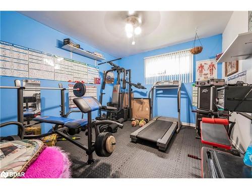185724 Grey Road 9, Dundalk, ON - Indoor Photo Showing Gym Room