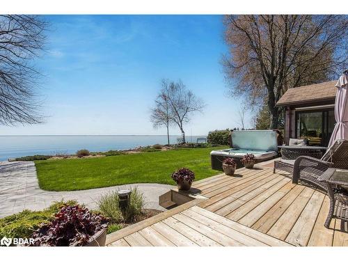 81 Parkside Drive, Oro-Medonte, ON - Outdoor With Body Of Water With Deck Patio Veranda