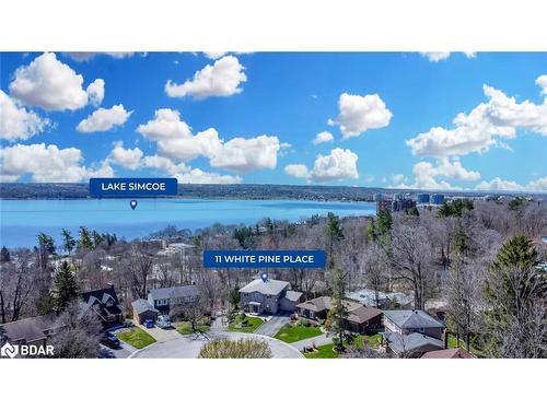 11 White Pine Place, Barrie, ON - Outdoor With Body Of Water With View