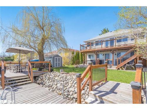 282 Robins Point Road, Tay, ON - Outdoor With Deck Patio Veranda