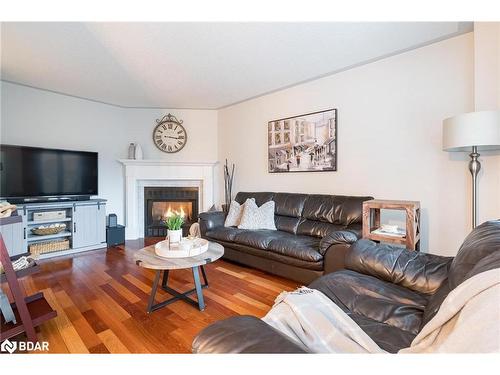 78 Brown Street, Barrie, ON - Indoor Photo Showing Living Room With Fireplace