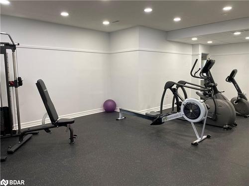 103-25 Meadow Lane, Barrie, ON - Indoor Photo Showing Gym Room