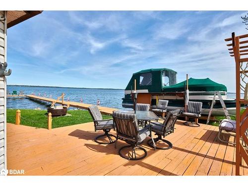233 Bayshore Road, Innisfil, ON - Outdoor With Body Of Water With Deck Patio Veranda With Exterior