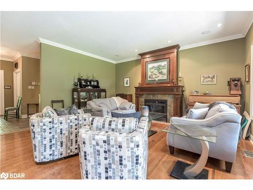 1643 The Angela Schmidt Foster Road, Midland, ON - Indoor With Fireplace
