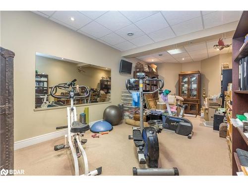 1643 The Angela Schmidt Foster Road, Midland, ON - Indoor Photo Showing Gym Room