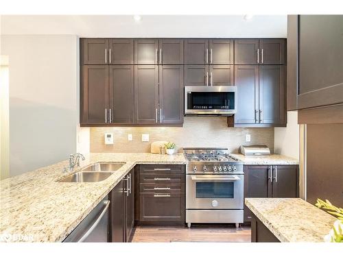 1402A Eglinton Avenue W, Toronto, ON - Indoor Photo Showing Kitchen With Double Sink With Upgraded Kitchen