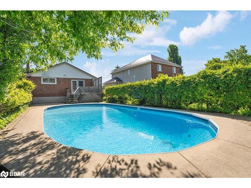 42 Prospect Street, Bowmanville, ON - Outdoor With In Ground Pool With Backyard