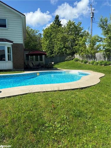 22 Mariposa Drive, Orillia, ON - Outdoor With In Ground Pool