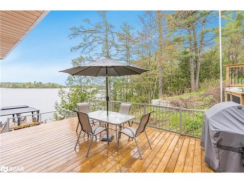 1059 Torpitt Road, Severn Bridge, ON - Outdoor With Body Of Water With Deck Patio Veranda With Exterior
