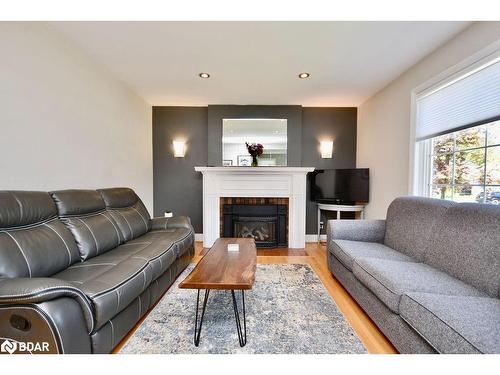 68 Drury Lane, Barrie, ON - Indoor Photo Showing Living Room With Fireplace
