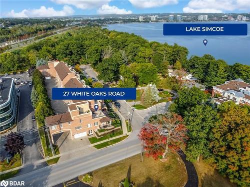 27 White Oaks Road, Barrie, ON - Outdoor With Body Of Water With View