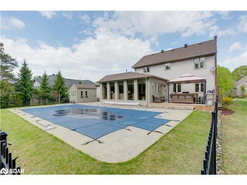 95 Highland Drive, Oro-Medonte, ON - Outdoor With In Ground Pool With Backyard