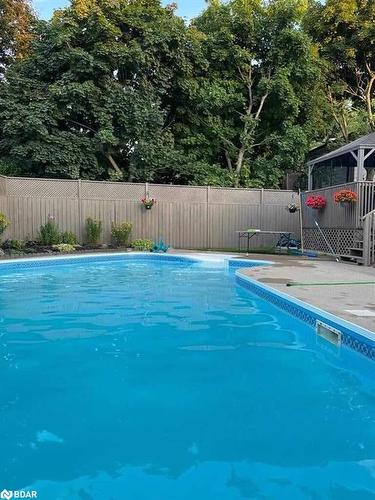 72 Jane Crescent, Barrie, ON - Outdoor With In Ground Pool With Backyard
