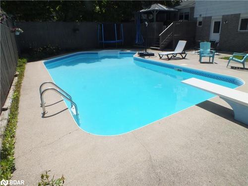 72 Jane Crescent, Barrie, ON - Outdoor With In Ground Pool With Backyard