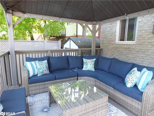 72 Jane Crescent, Barrie, ON - Outdoor With Deck Patio Veranda With Exterior