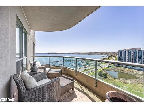 Ph1 1-2 Toronto Street, Barrie, ON - Outdoor With Body Of Water With Balcony With View With Exterior