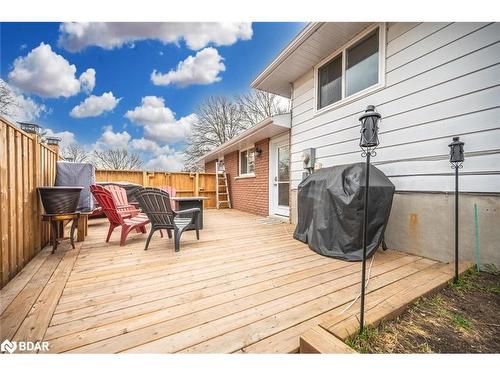 24B Bernick Drive, Barrie, ON - Outdoor With Deck Patio Veranda With Exterior
