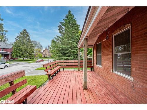 87 Wellington Street, Alliston, ON - Outdoor With Deck Patio Veranda With Exterior