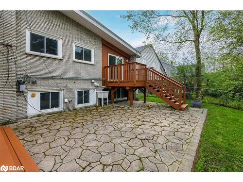 46 Eugenia Street, Barrie, ON - Outdoor With Deck Patio Veranda