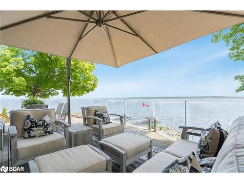 431 Mundy'S Bay Road, Midland, ON - Outdoor With Body Of Water With Deck Patio Veranda With Exterior