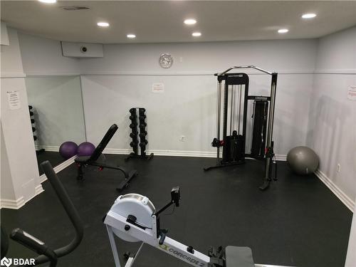 37 Loggers Run, Barrie, ON - Indoor Photo Showing Gym Room