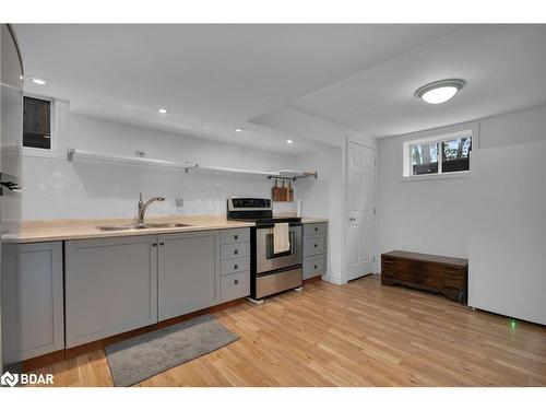 70 Cloughley Drive, Barrie, ON - Indoor Photo Showing Kitchen With Double Sink