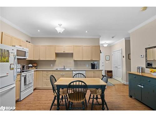 302-20A Silver Birch Court, Parry Sound, ON - Indoor Photo Showing Kitchen With Double Sink