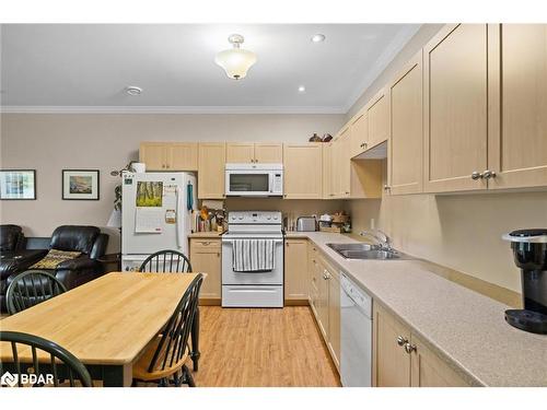 302-20A Silver Birch Court, Parry Sound, ON - Indoor Photo Showing Kitchen With Double Sink