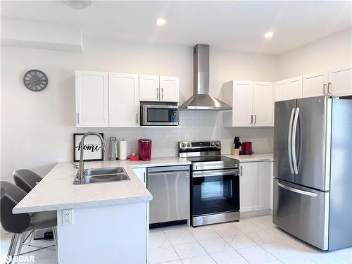 26 Shipley Avenue, Collingwood, ON - Indoor Photo Showing Kitchen With Stainless Steel Kitchen With Double Sink