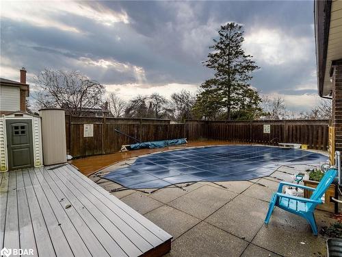 29 Culpepper Drive, Waterloo, ON - Outdoor With In Ground Pool With Deck Patio Veranda