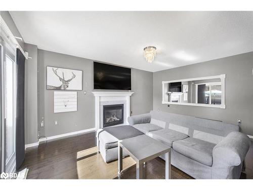 267 Johnson Street, Barrie, ON - Indoor Photo Showing Living Room With Fireplace