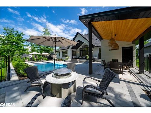 28 Byers St Street, Snow Valley, ON - Outdoor With In Ground Pool With Exterior