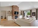 877 Pine Avenue Street, Innisfil, ON  - Indoor Photo Showing Living Room With Fireplace 