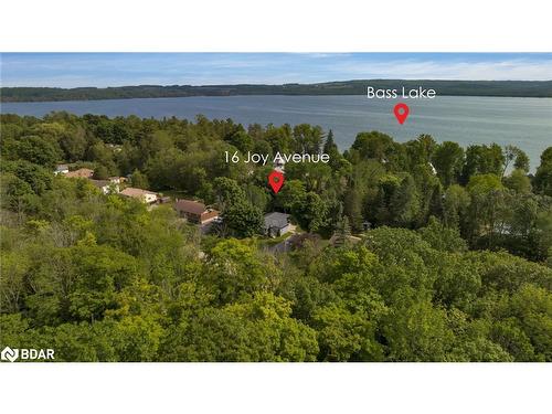 16 Joy Avenue, Orillia, ON - Outdoor With Body Of Water With View