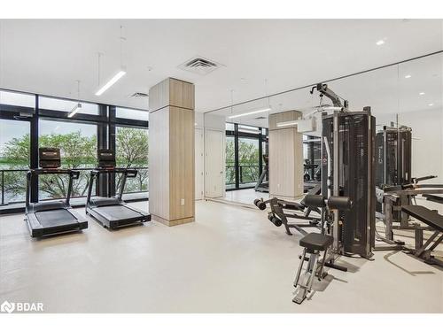 914-185 Dunlop Street E, Barrie, ON - Indoor Photo Showing Gym Room