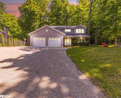 87 Farlain Lake Road E, Tiny, ON - Outdoor With Deck Patio Veranda With Facade