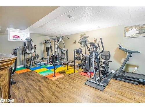 87 Farlain Lake Road E, Tiny, ON - Indoor Photo Showing Gym Room