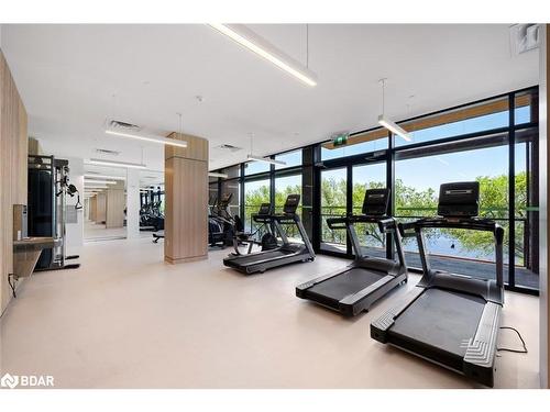 911-185 Dunlop Street Street E, Barrie, ON - Indoor Photo Showing Gym Room