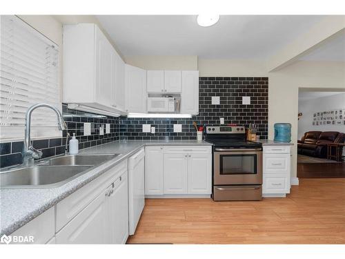 758 Yonge Street, Midland, ON - Indoor Photo Showing Kitchen With Double Sink