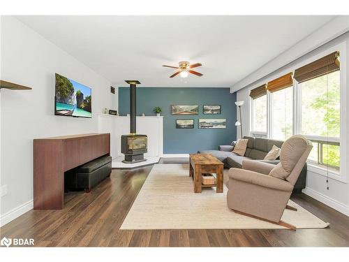 1067 Larch Street, Innisfil, ON - Indoor Photo Showing Living Room With Fireplace