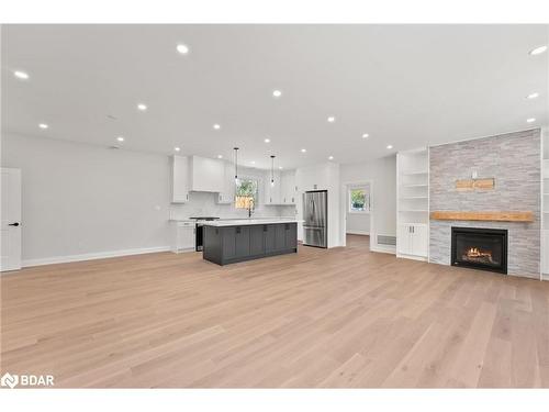 806 Adams Road, Innisfil, ON - Indoor With Fireplace