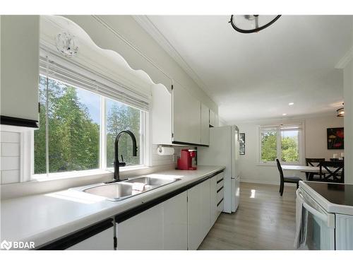 43 Sturgeon Glen Road, Fenelon Falls, ON - Indoor Photo Showing Kitchen With Double Sink